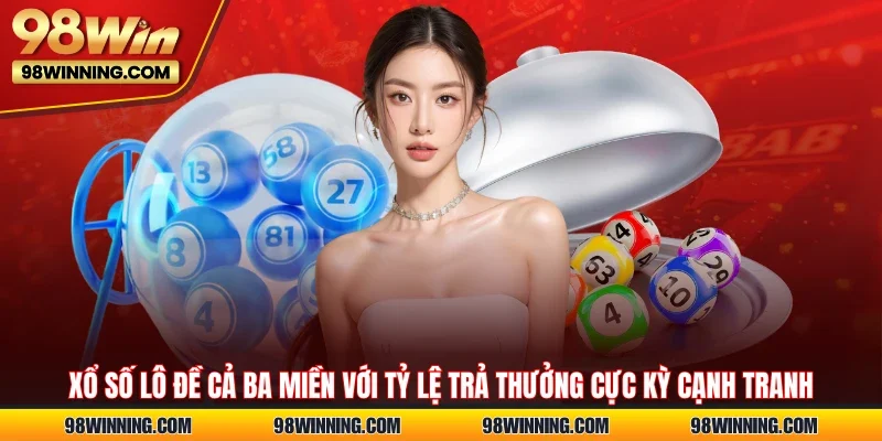 Xổ số lô đề cả ba miền với tỷ lệ trả thưởng cực kỳ cạnh tranh